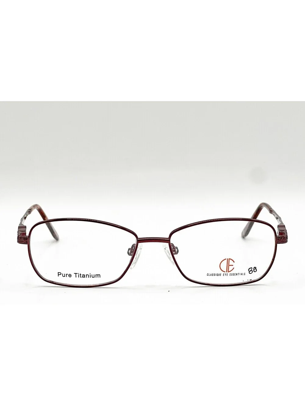 Classique Sec311T Burgundy Authentic Eyeglasses 53-15-135
